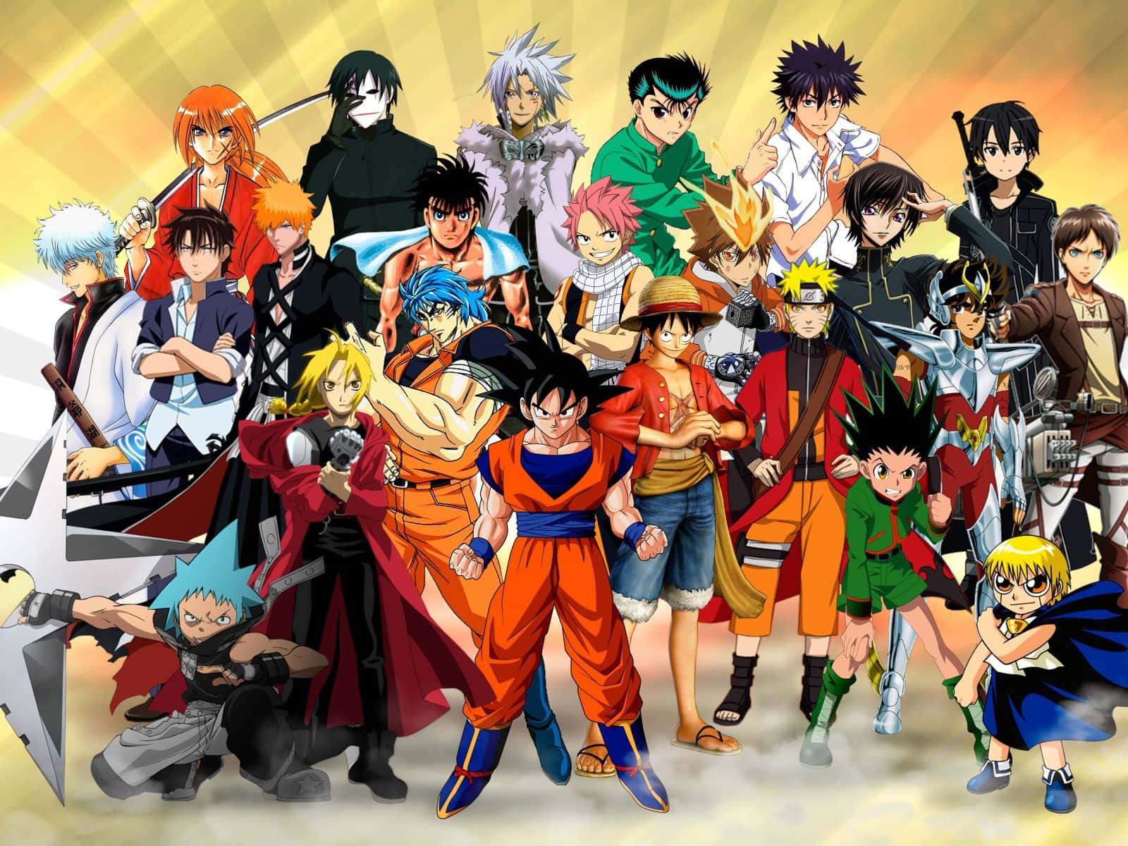 FAVORITE Anime serie tv character